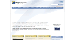 Desktop Screenshot of lanhamassoc.com