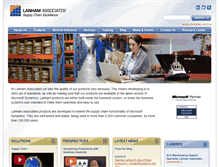 Tablet Screenshot of lanhamassoc.com